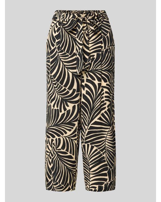 ONLY Regular Fit Culotte Van Pure Viscose in het Multicolor