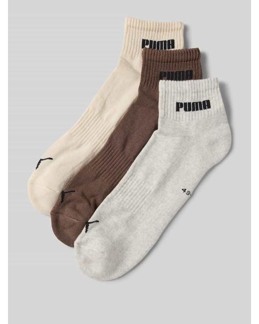 PUMA Socken mit Logo-Detail Modell 'NEW GENERATION CUSHIONED' in White für Herren