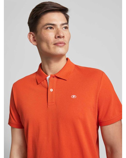 Tom Tailor Poloshirt in het Orange voor heren