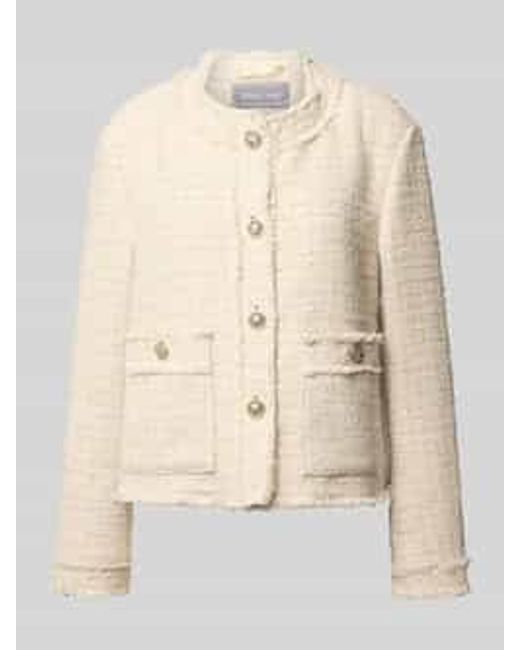 White Label Blazer in het Natural