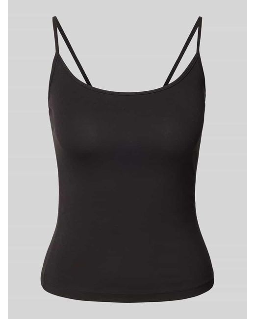 Weekday Black Trägertop mit Spaghettiträger Modell 'Ivy'