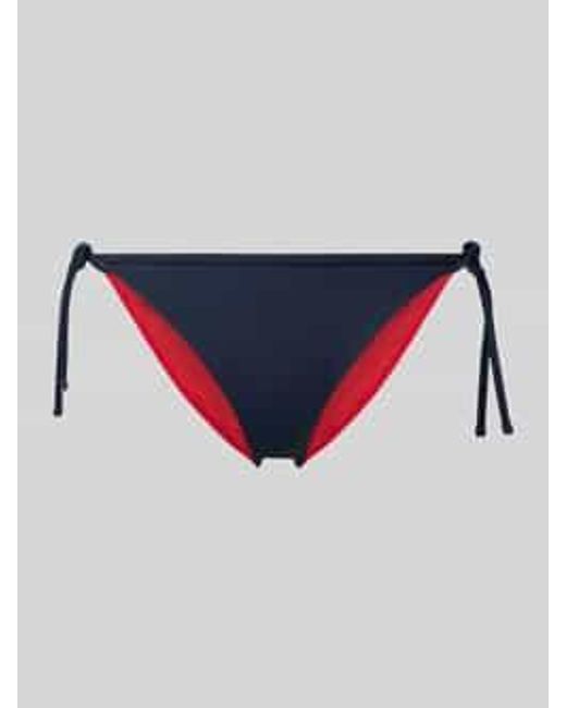Tommy Hilfiger Bikinislip Met Color Block Look in het Blue