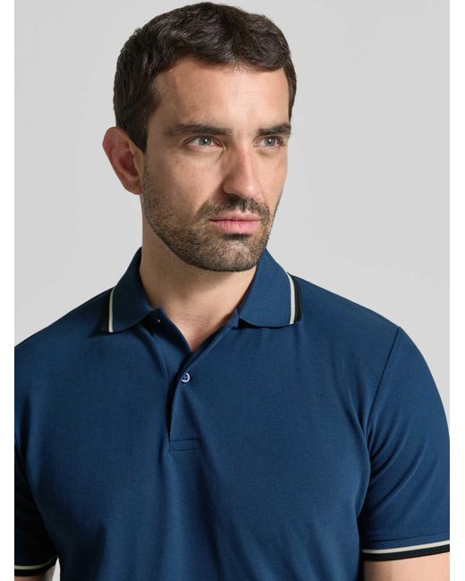 SELECTED Poloshirts in het Blue voor heren