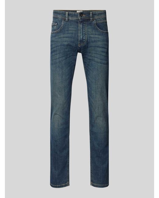 Camel Active Regular Fit Jeans in het Blue voor heren