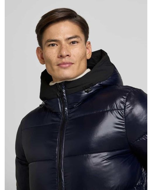 Geox Steppjacke mit Kapuze in Blue für Herren