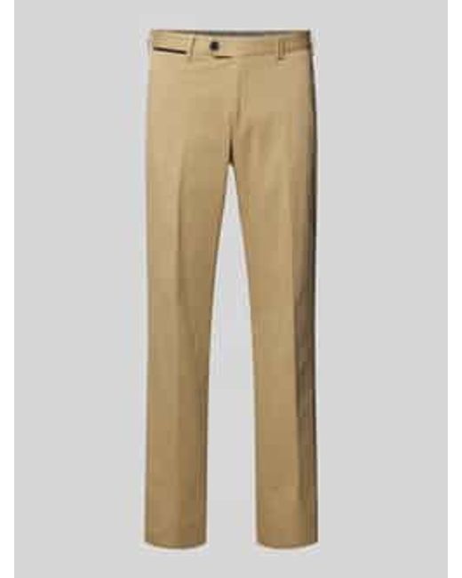 Hiltl Regular Fit Stoffen Broek Met Strookzak in het Natural voor heren