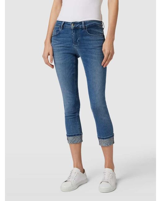 Liu Jo Skinny Fit Jeans im 5-Pocket-Design Modell 'MONROE' in Blue für Herren