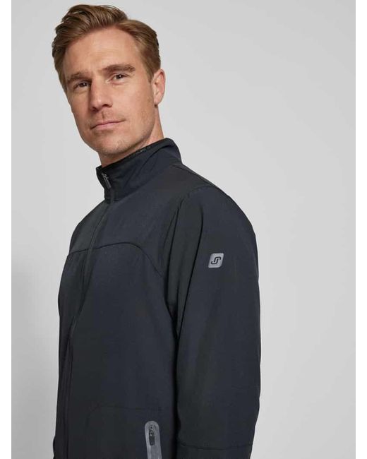 J.o.y. Sweatjacke mit Reißverschluss Modell 'MASSIMO' in Blue für Herren