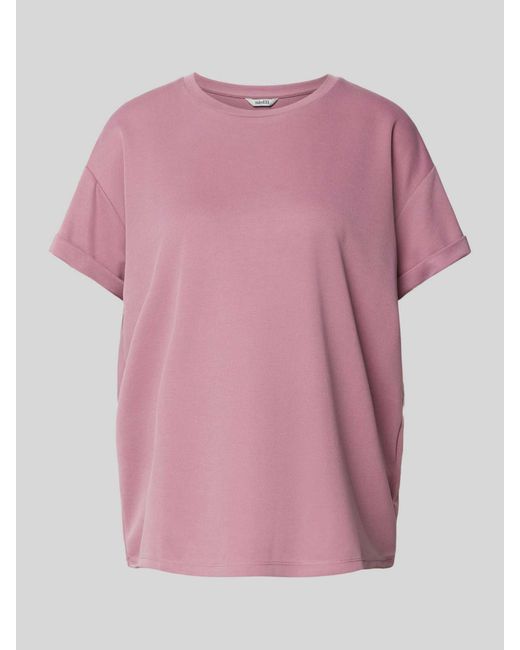 Mbym T-shirt Met Ronde Hals in het Pink voor heren