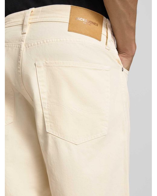 Jack & Jones Bermuda's in het Natural voor heren
