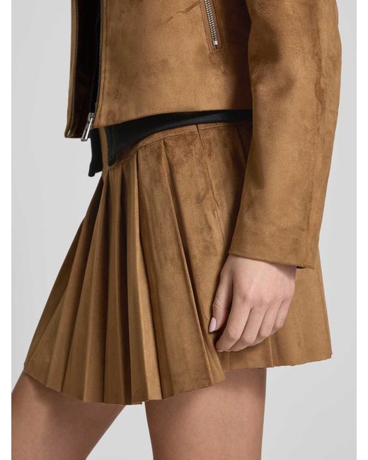 ONLY Licht Uitlopende Rok in het Brown