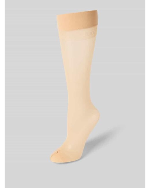 Joop! White Socken mit Label-Stitching