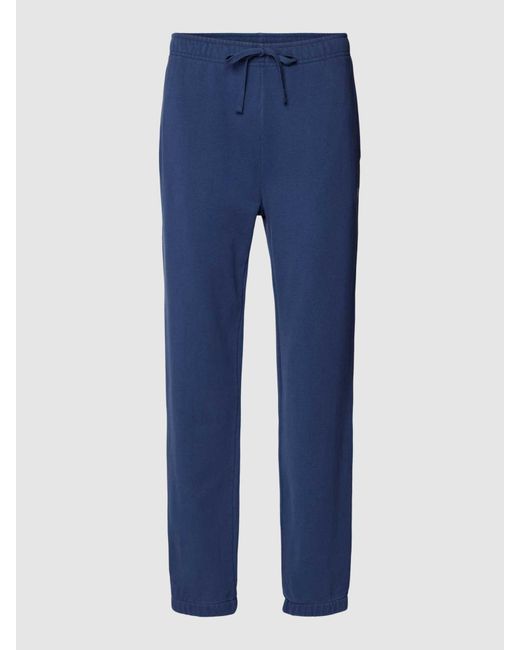 Polo Ralph Lauren Regular Fit Sweatpants Met Logostitching in het Blue voor heren