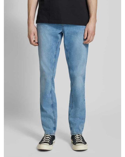 Tommy Hilfiger Slim Fit Jeans Aus Baumwoll-Mix Modell 'Scanton' in Blue für Herren