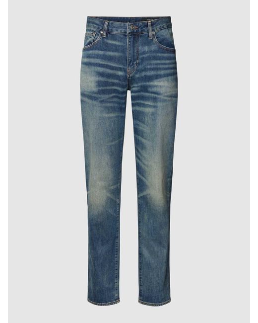 Armani Exchange Slim Fit Jeans in het Blue voor heren