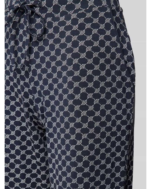 Joop! Blue Relaxed Fit Pyjama-Hose mit Eingrifftaschen