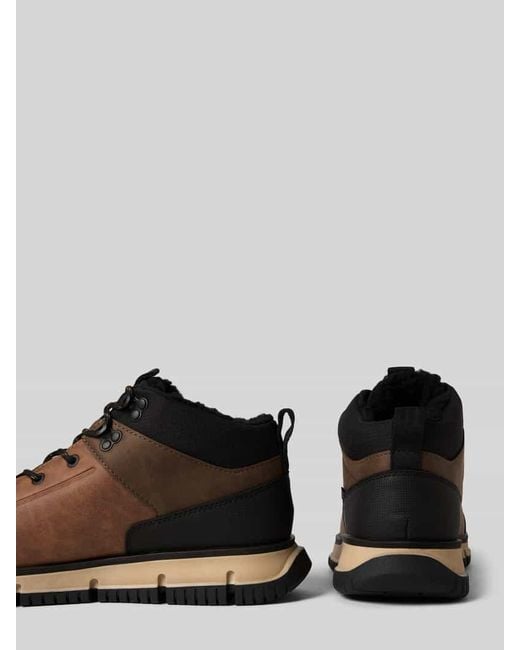 Bugatti Boots mit Schnürung Modell 'Samper' in Brown für Herren