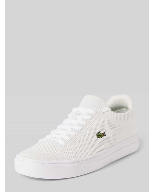 Lacoste Natural Sneaker mit Label-Detail