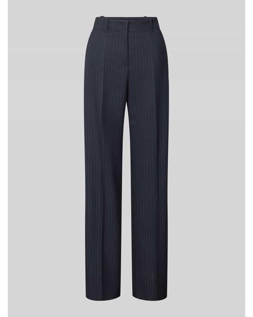 HUGO Blue Regular Fit Stoffhose mit Bügelfalten Modell 'HULANA'