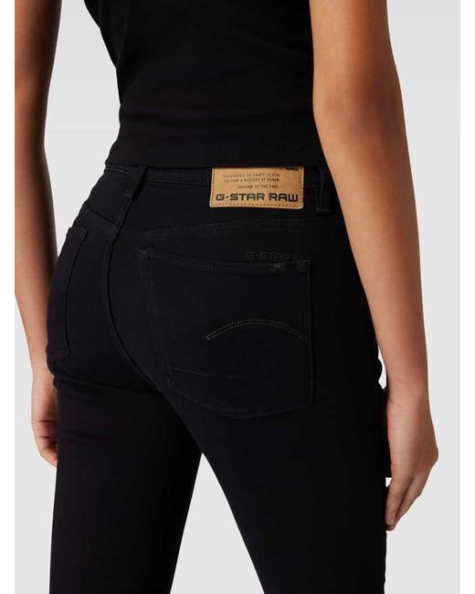 G-Star RAW Black Flared Jeans im 5-Pocket-Design