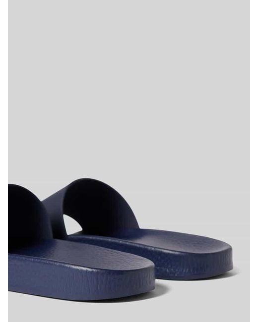 Polo Ralph Lauren Slides mit Label-Prägung in Blue für Herren