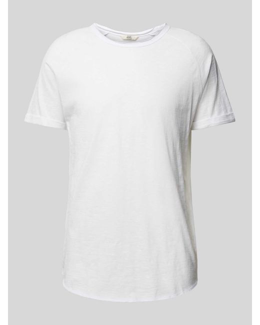 Redefined Rebel T-Shirt mit Rundhalsausschnitt Modell 'KAS' in White für Herren