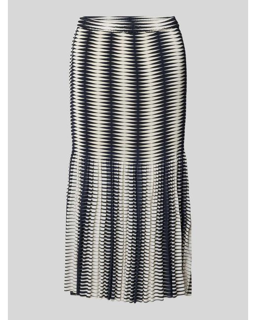someday. Midirok Met Plissévouwen, Model 'Onora' in het Multicolor