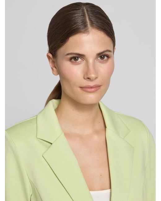 Ichi Regular Fit Blazer Met Viscose Model 'Kate' in het Green
