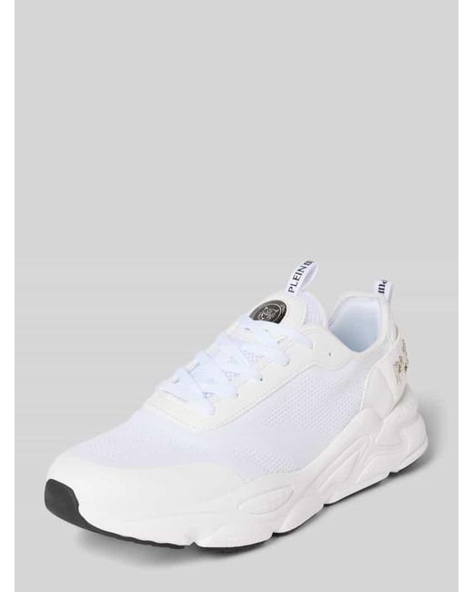 Philipp Plein Sneaker mit Label-Applikation Modell 'MATCH POINT' in White für Herren