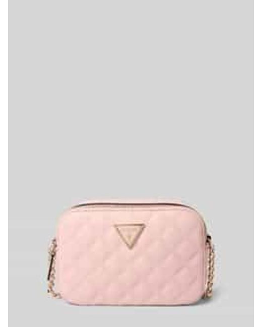 Guess Handtas Met Labelapplicatie in het Pink