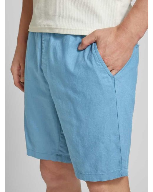 Matíníque Shorts mit elastischem Bund Modell 'barton' in Blue für Herren