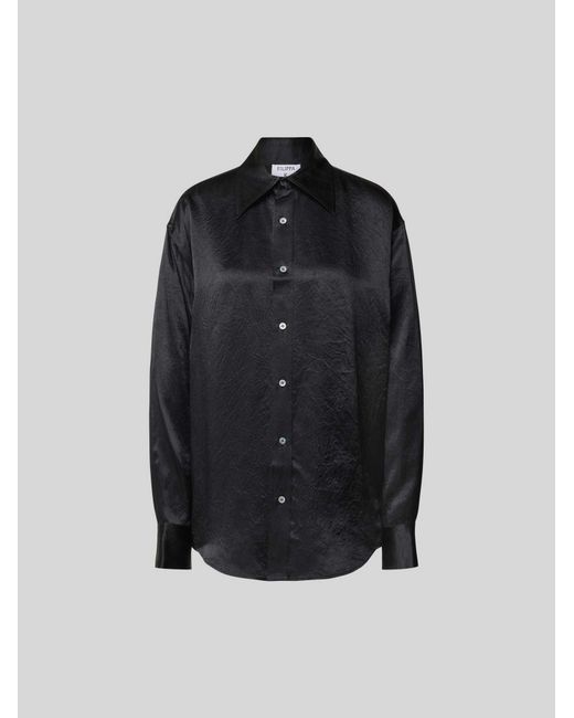 Filippa K Overhemdblouses in het Blue