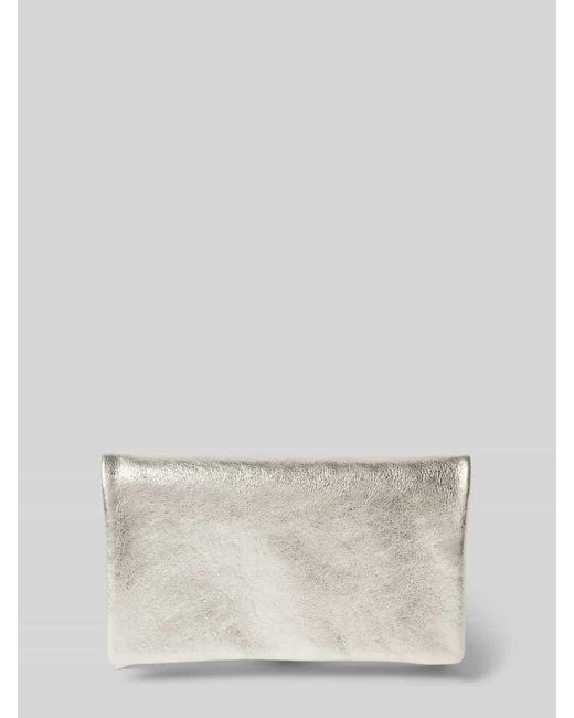 Abro⁺ Natural Clutch Mit Reißverschlussfach Innen