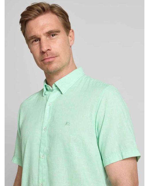 Lerros Freizeithemd mit Knopfleiste in Green für Herren