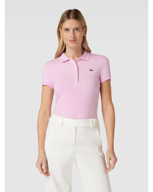 Supergünstiger Versandhandel! Lacoste Sport Poloshirt Design unifarbenem Pink DE in in | Lyst