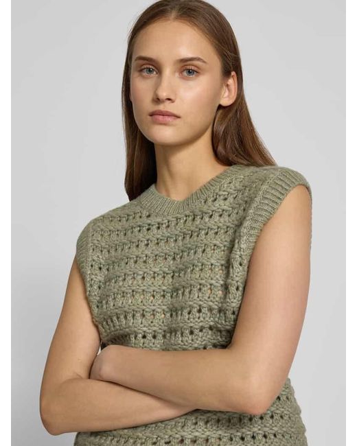 Marc O' Polo Green Regular Fit Pullunder aus Schurwoll-Mix