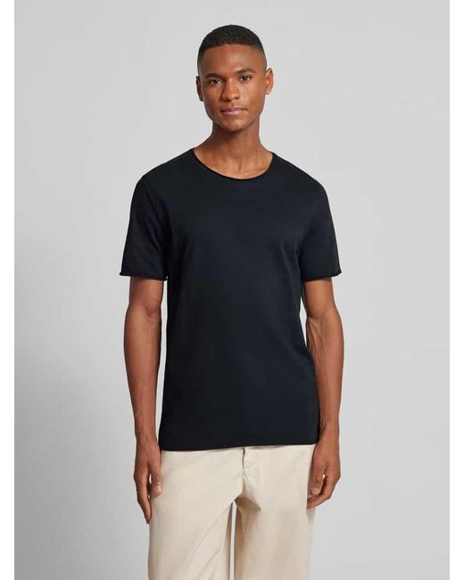 ARMEDANGELS T-Shirt mit Rundhalsausschnitt Modell 'JAAMES' in Black für Herren