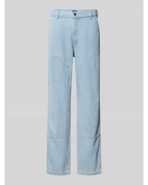 Dickies Regular Fit Jeans mit verstärktem Kniebereich Modell 'MADISON' in Blue für Herren