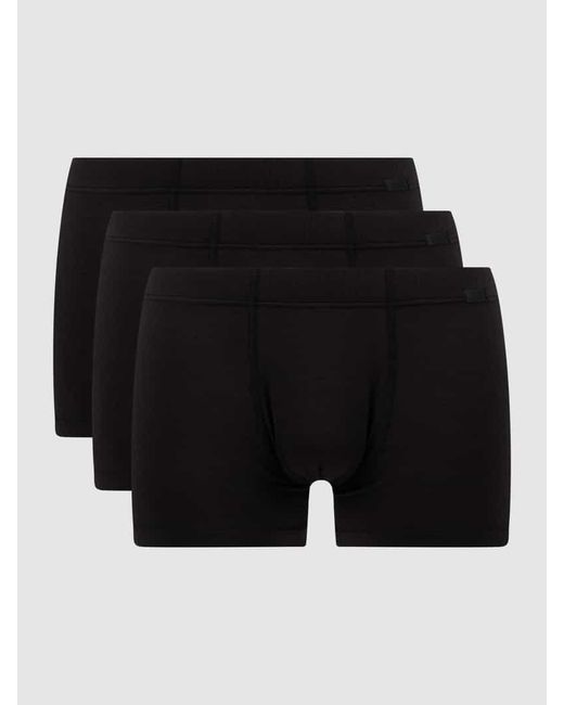 Jockey Trunks Mit Lyocell-Anteil Im 3Er-Pack in Black für Herren
