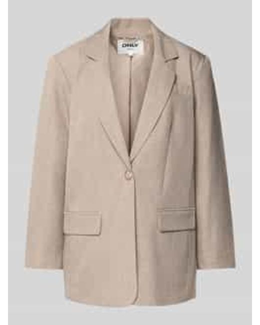 ONLY Lange Blazers in het Natural