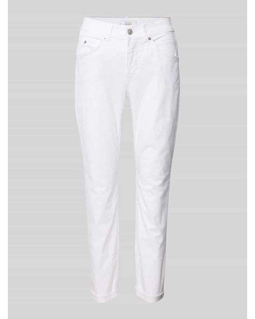 M·a·c White Jeans in verkürzter Passform