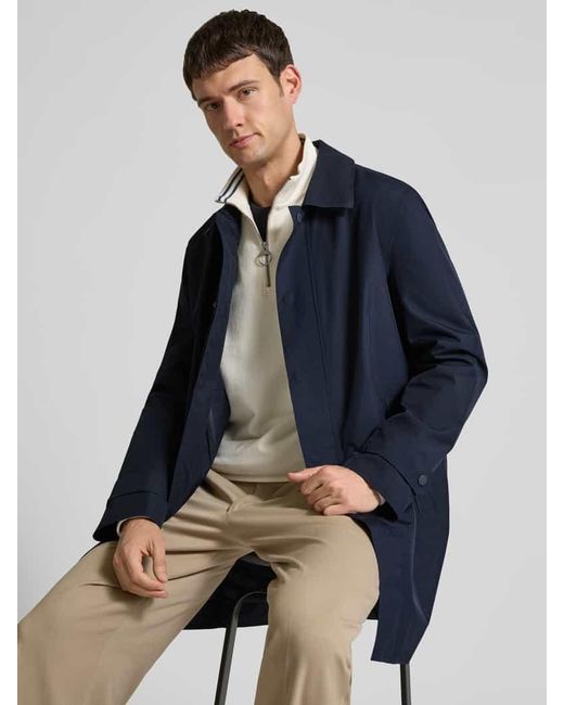 Boss Regular Fit Regenmantel mit GORE-TEX® in Blue für Herren