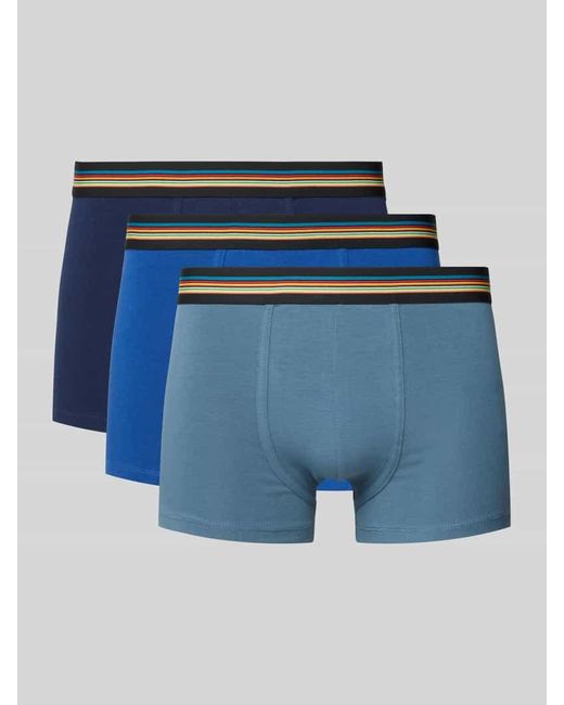 Paul Smith Trunks mit elastischem Bund im 3er-Pack in Blue für Herren