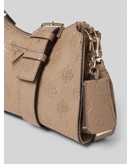 Guess Natural Shoulder Bag in Leder-Optik Modell 'Cresidia'