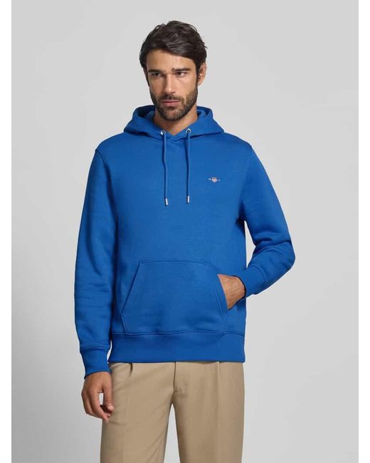 Gant Hoodie mit Kapuze in Blue für Herren
