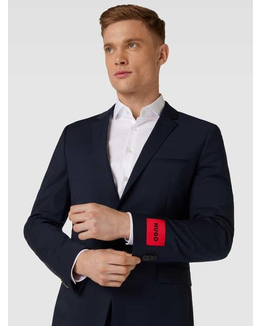 HUGO Anzug aus Schurwoll-Mix Modell 'ARTI/HESTEN' in Blue für Herren