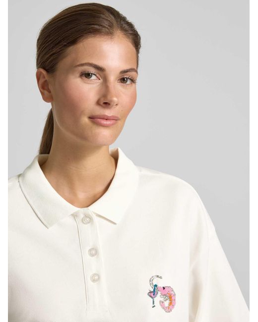 Smith & Soul Poloshirts in het Natural