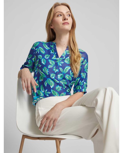Betty Barclay Blue Bluse mit Allover-Print