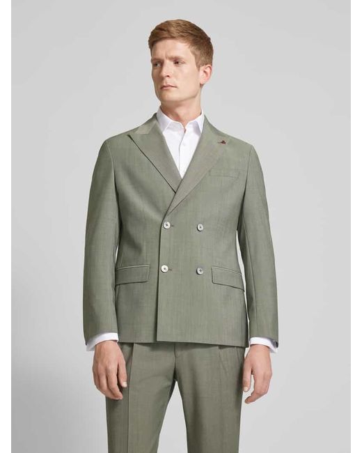 Roy Robson Anzug im unifarbenen Design in Green für Herren