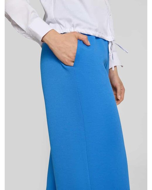 Vila Blue Wide Leg Stoffhose mit Eingrifftaschen Modell 'SIFFI'